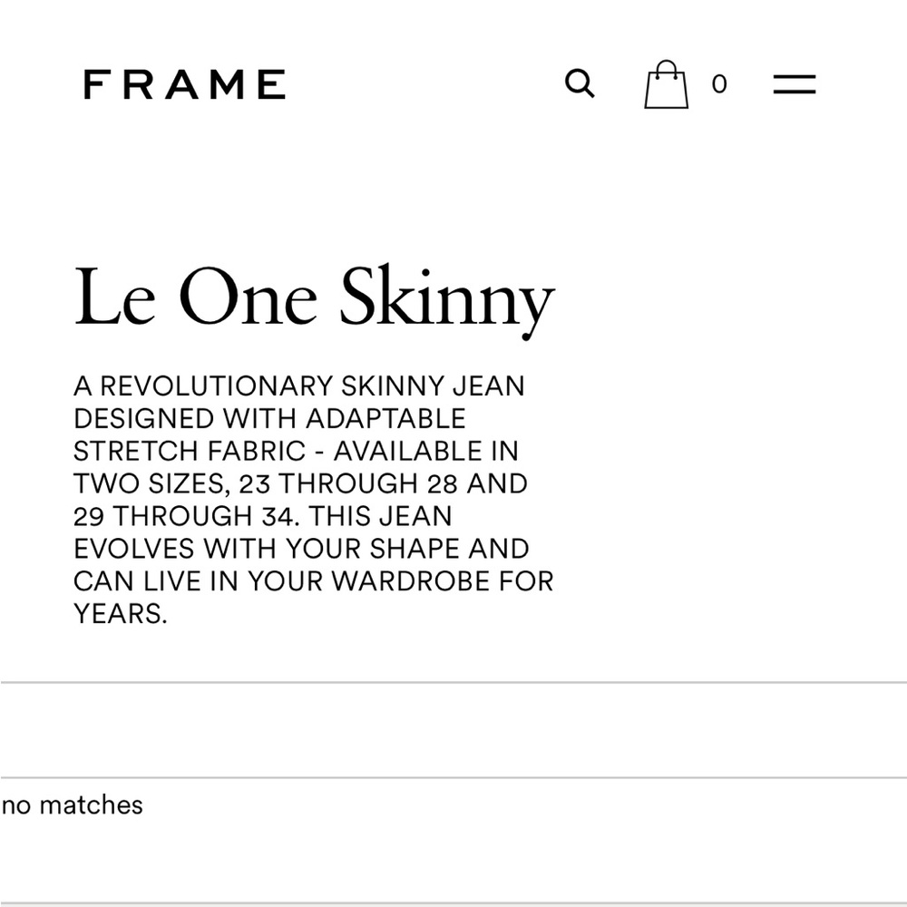 Frame Le One Jean - Picture 2 of 2